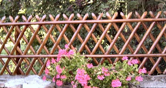Manufacture Limousine de Clôture : clôture croisillon châtaignier en Haute-Vienne (87) | France